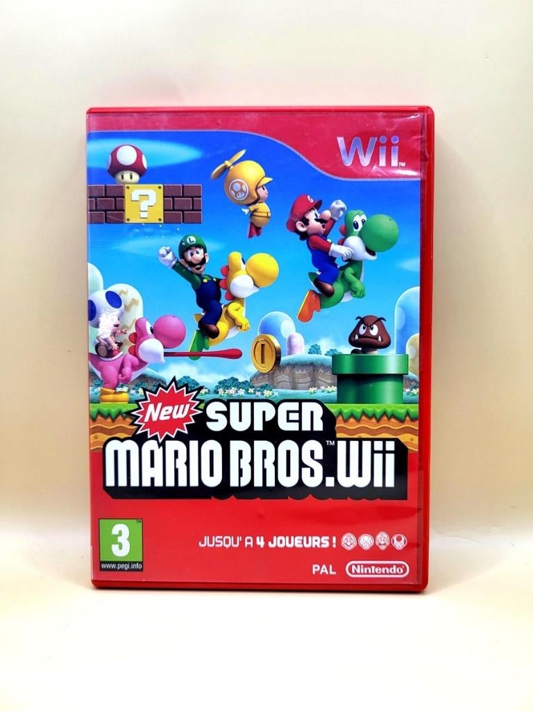New Super Mario Bros Wii - Nintendo Wii, Nintendo, Nintendo support, Eén computer, Ophalen of Verzenden