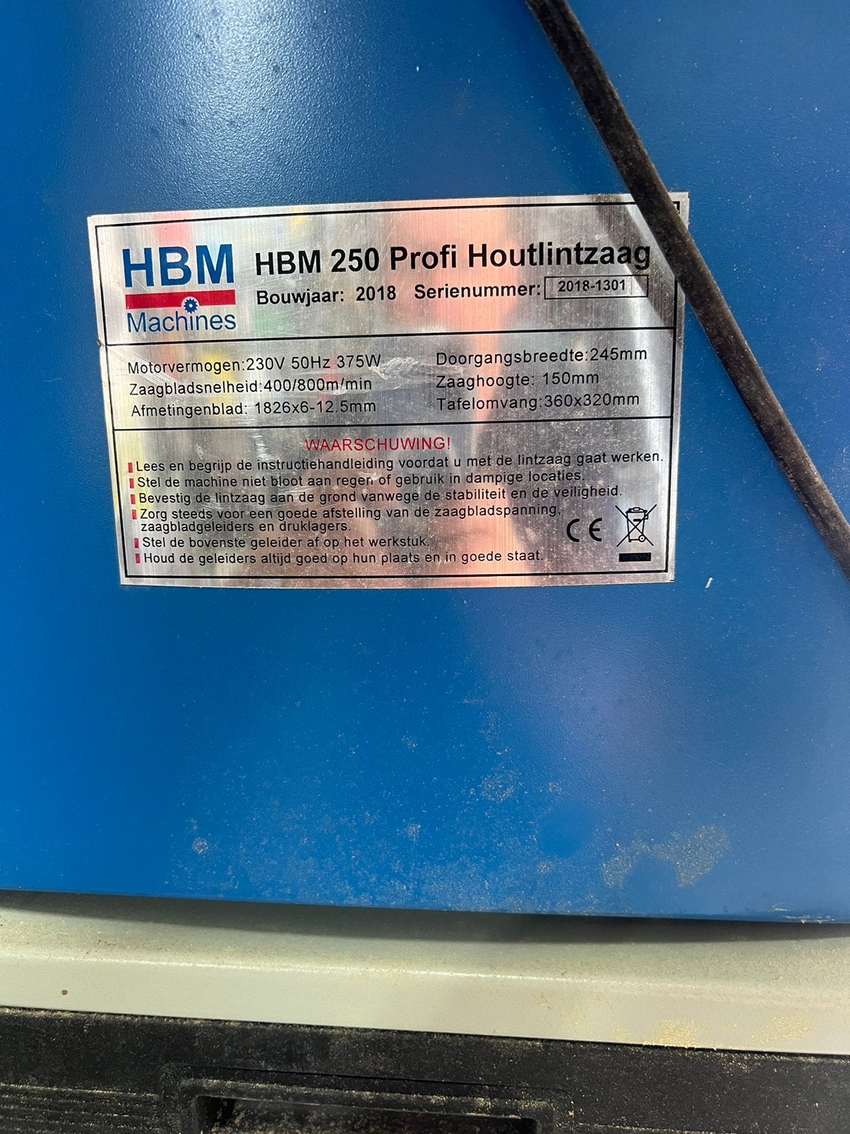 Houtlintzaag, Doe-het-zelf en Verbouw, Ophalen