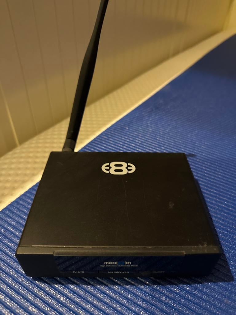 MED600X3D Mede8er Mediaplayer - Full HD 3D, Audio, Tv en Foto, Mediaspelers, Gebruikt, Zonder harde schijf, HDMI, Ophalen of Verzenden