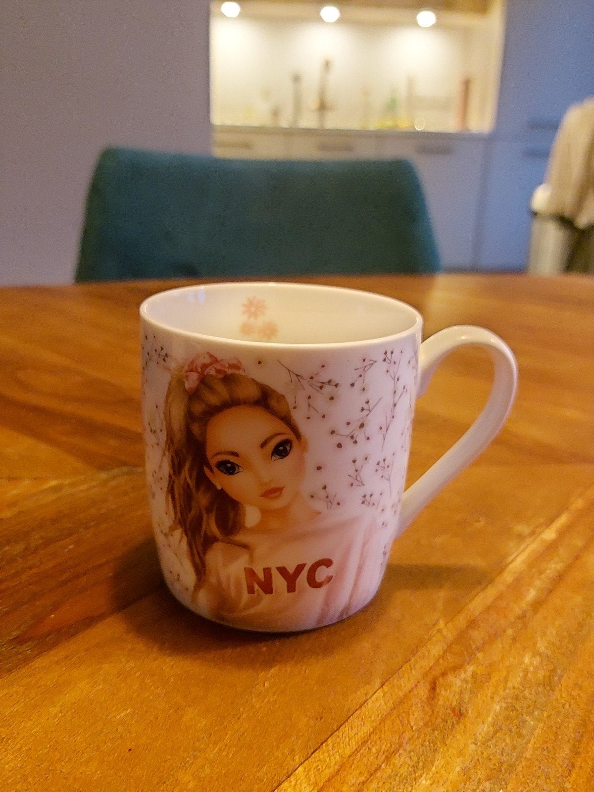 TopModel theebeker met NYC-print, Ophalen