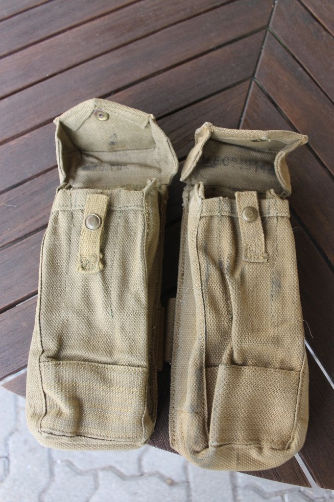 Pair of Sten Pouches, Verzenden, Landmacht, Engeland, Overige typen