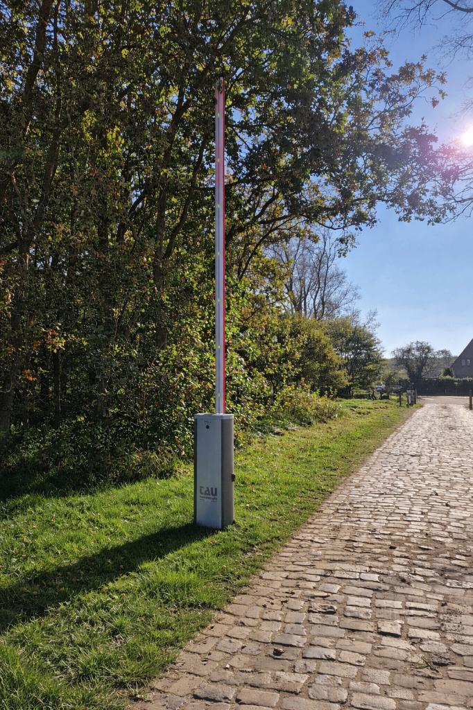 Slagboom, Ophalen of Verzenden, Zo goed als nieuw, Aluminium, Overige typen