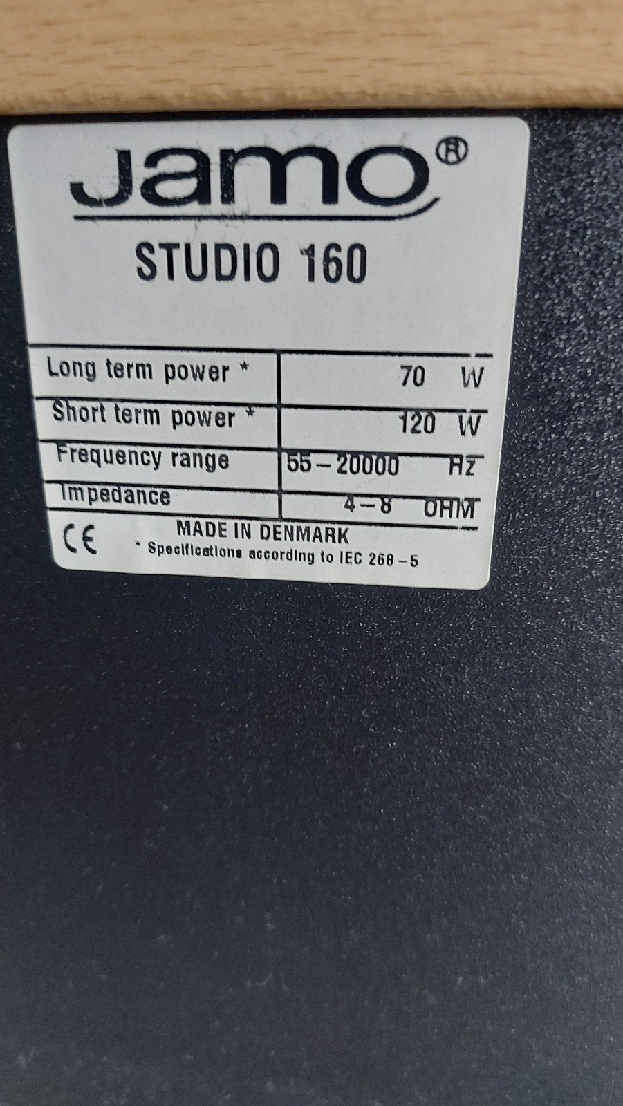 Set jamo boxen max 120 watt, Ophalen, Jamo