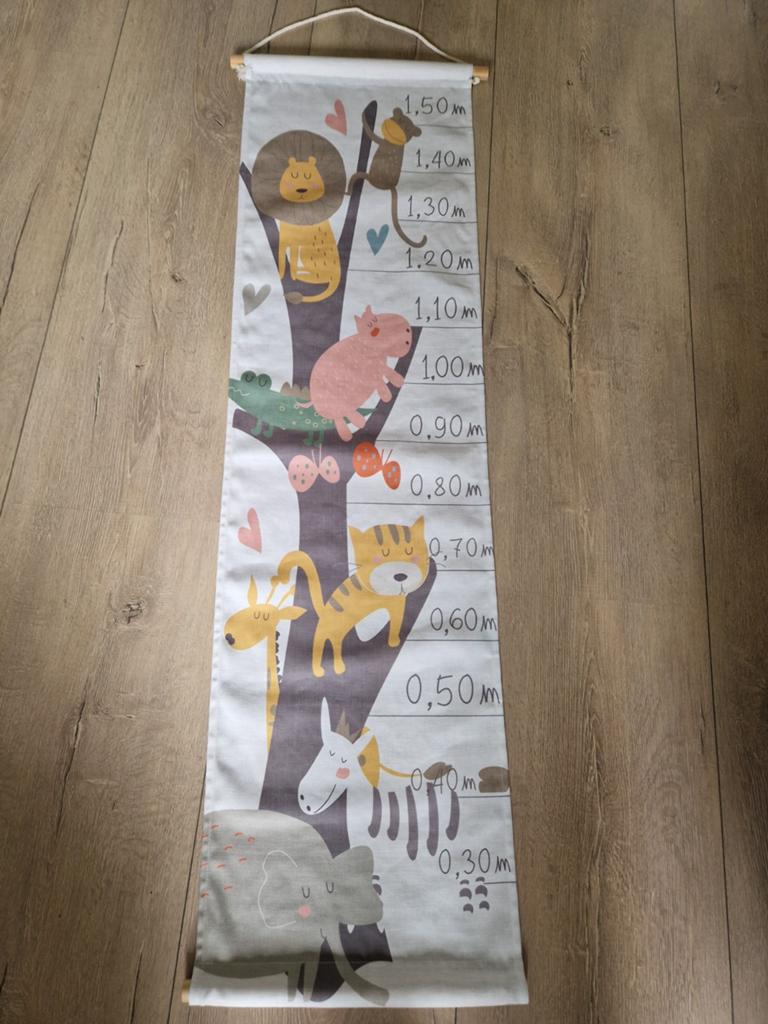 Leuke groeimeter voor aan de muur in de kinderkamer, Ophalen, Zo goed als nieuw, Wanddecoratie