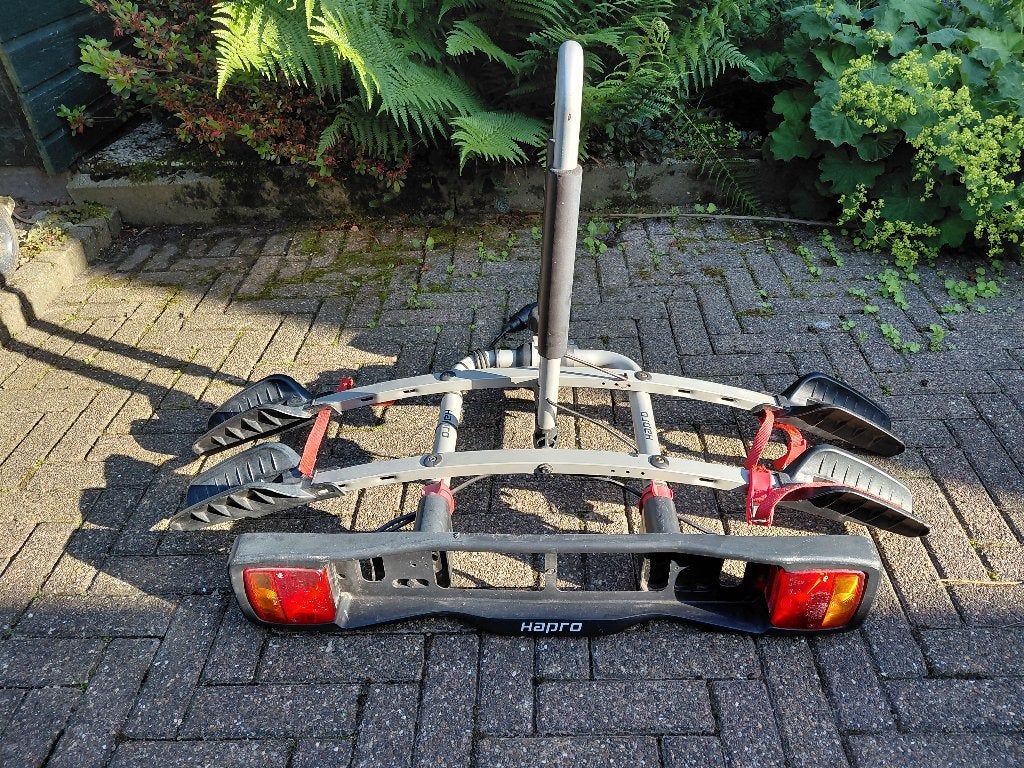 Hapro fietsendrager voor 2 fietsen Hapro Pico, Ophalen, 2 fietsen, Gebruikt, Trekhaakdrager