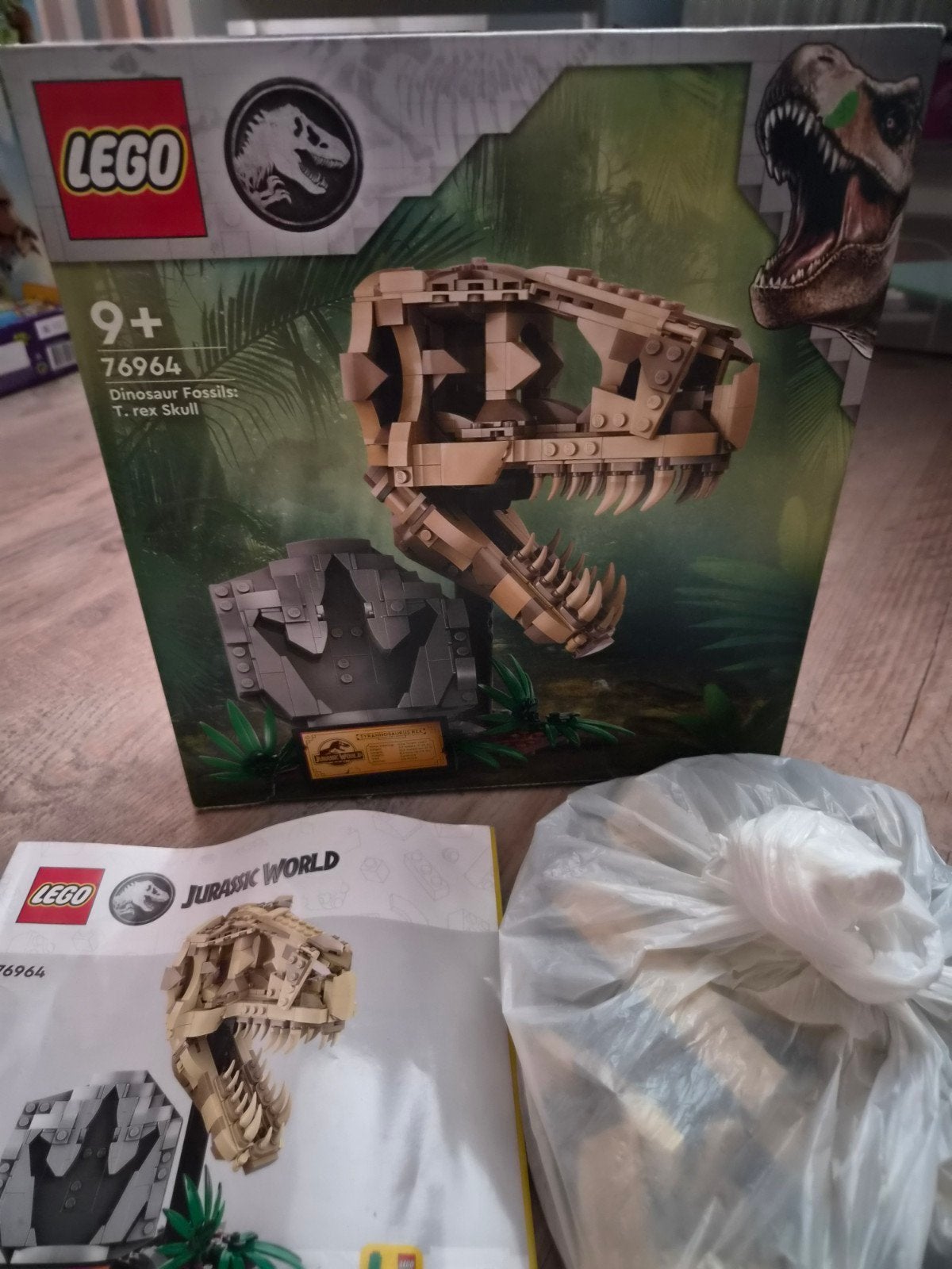 LEGO Jurassic World 76964 Dinosaurus Fossiel T. rex Schedel, Jurassic World, Lego, Nieuw, Ophalen of Verzenden