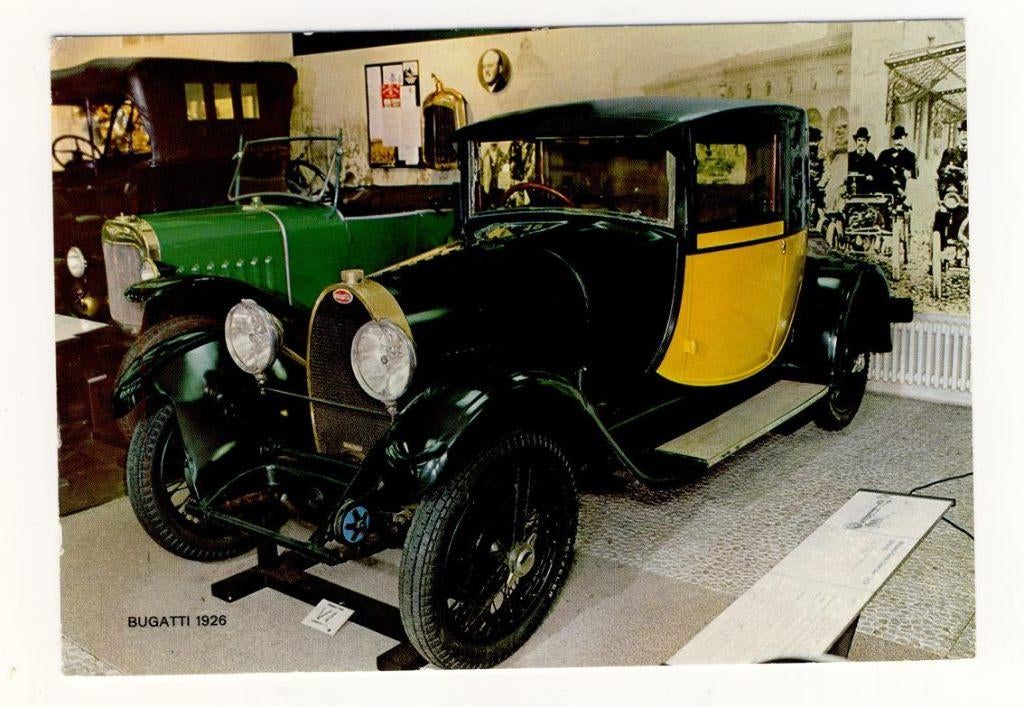 Kaart - Bugatti 1926, Ophalen, Gebruikt, Motoren
