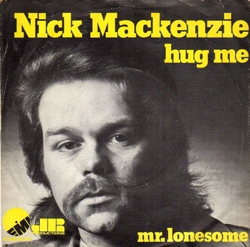 Nick MacKenzie – Hug Me (1974), Gebruikt, Fotohoes, 7 inch, Ophalen of Verzenden