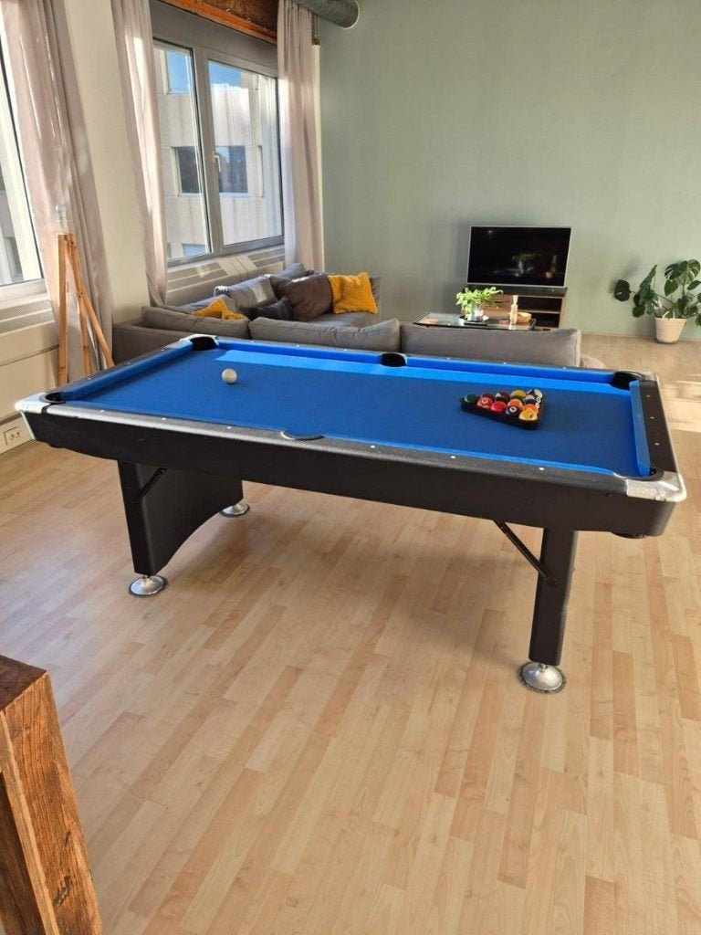 Buffalo Pooltafel met accessoires 041749, Sport en Fitness, Biljarten en Poolen, Ophalen, Nieuw, Biljarttafel