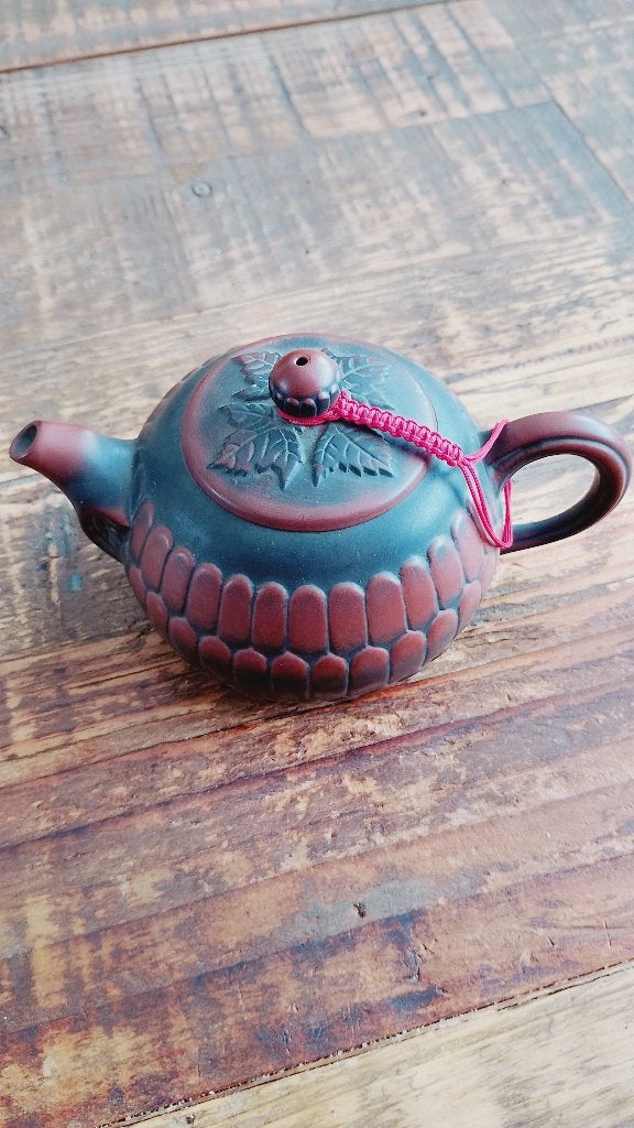 Nieuwe Chinese handgemaakte Yixing Zisha theepot gestempeld, Ophalen