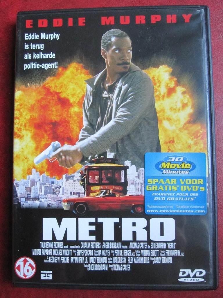 Metro, Cd's en Dvd's, Dvd's | Actie, Zo goed als nieuw, Actie, Vanaf 16 jaar, Ophalen of Verzenden