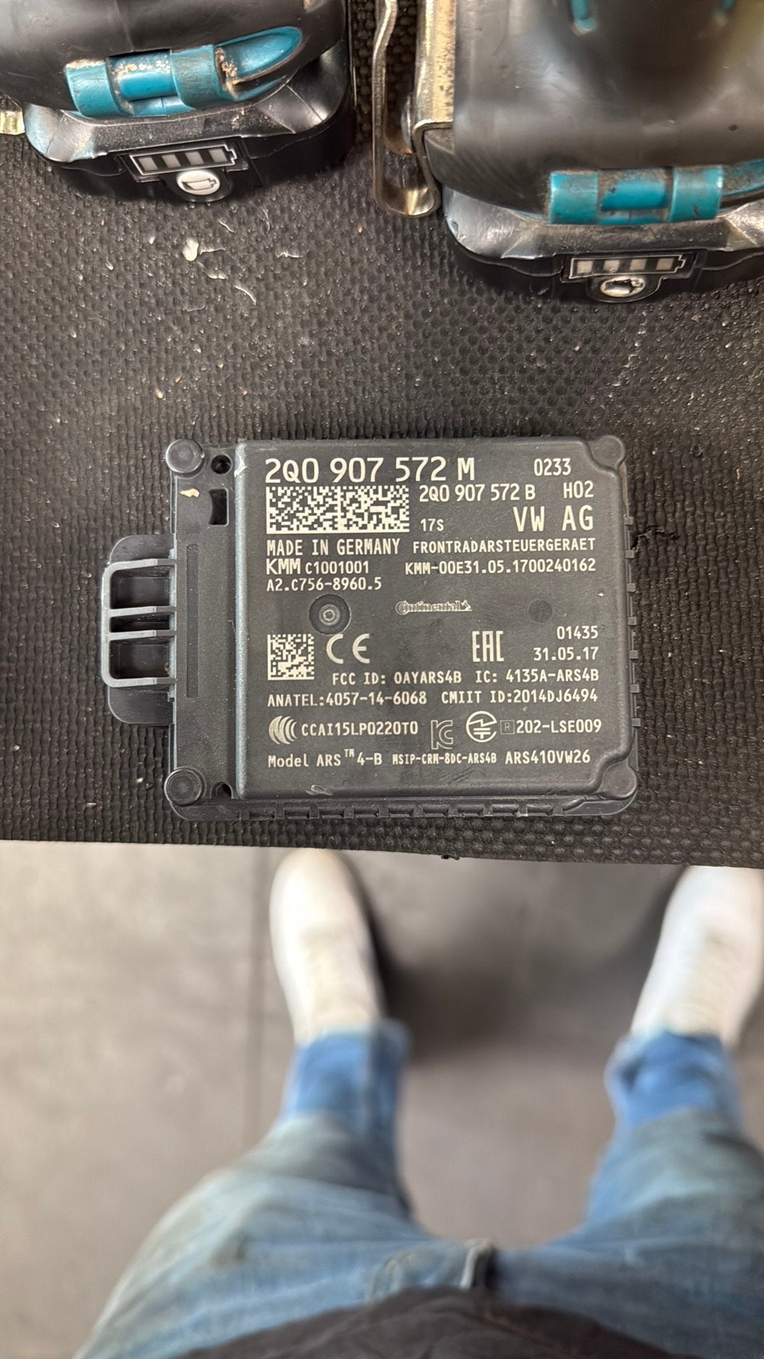 Radar sensor achterlogo vw polo, Ophalen of Verzenden, Nieuw