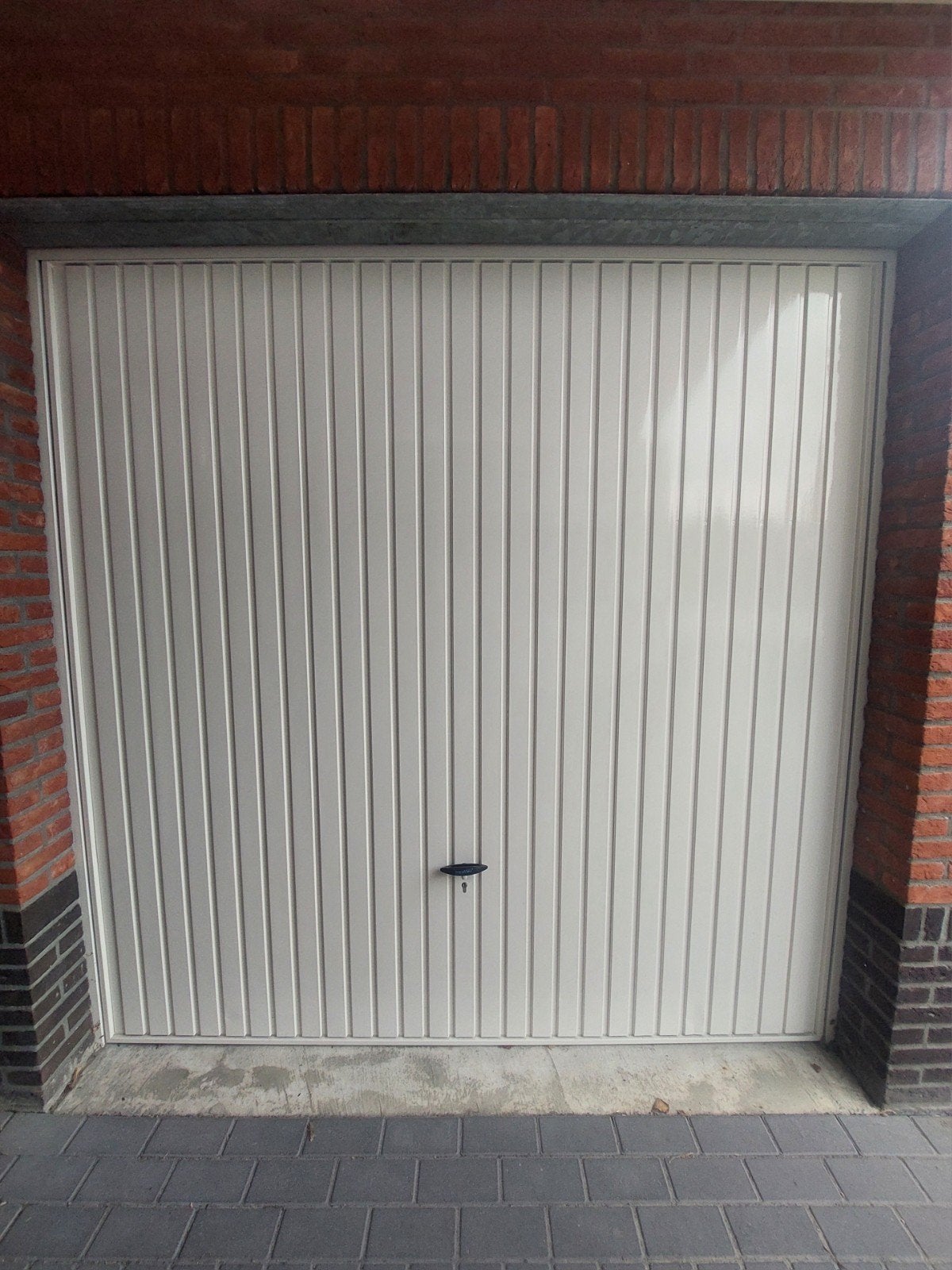 Novoferm Garagedeur K8 2375x2375mm (2010), Ophalen, Gebruikt, Garagedeur, Metaal
