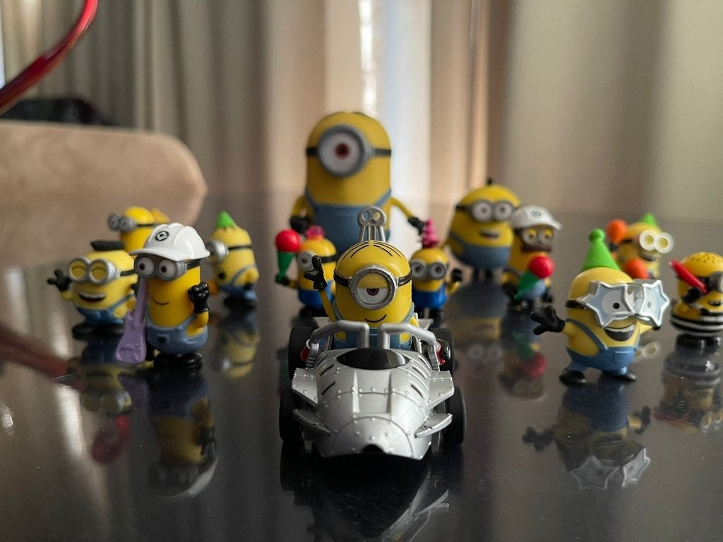 14 Minion knuffels als nieuw., Ophalen of Verzenden, Zo goed als nieuw, Overige typen