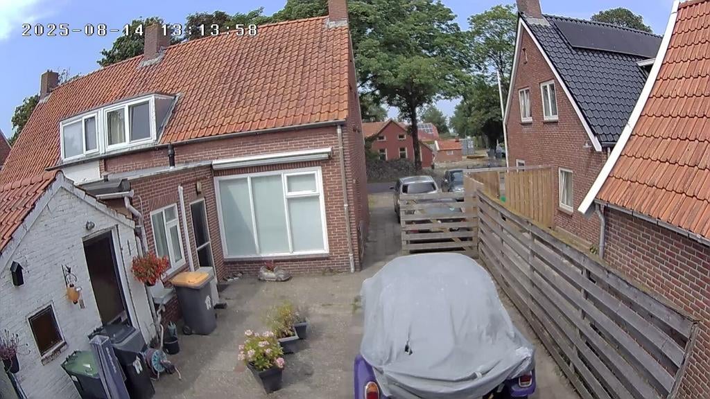Knikarm zonnescherm, Tuin en Terras, Zonneschermen, Ophalen, Gebruikt, 150 tot 300 cm, 250 cm tot 450 cm