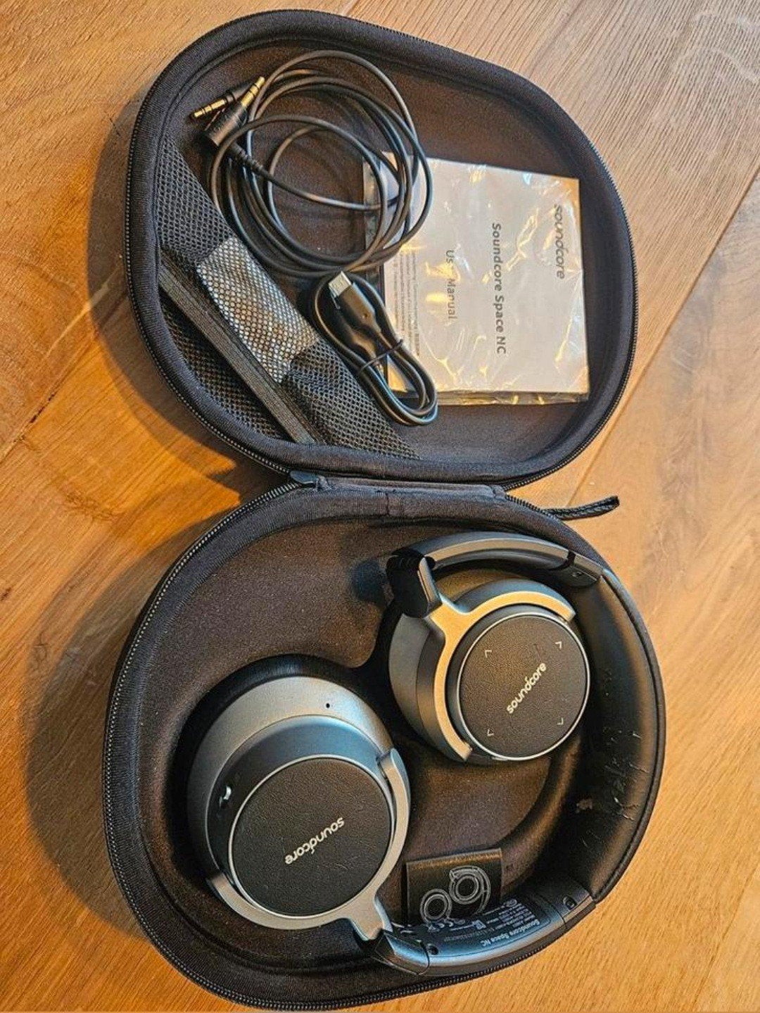 bluetooth koptelefoon Soundcore Space NC Anker, Overige merken, Gebruikt, Ophalen of Verzenden, Over-ear