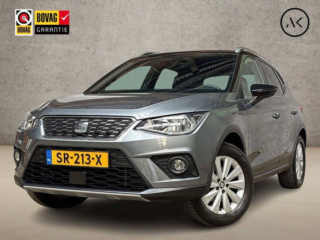 SEAT Arona 1.0 TSI Xcellence Sport Automaat (APPLE CARPLAY,, Auto's, 12 maanden, Stof, Gebruikt, 116 pk