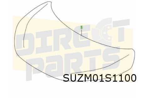 Suzuki Swift (5/24-) (A0L) motorkap Origineel! 5730069T00, Auto-onderdelen, Carrosserie en Plaatwerk, -, -, Nieuw, -