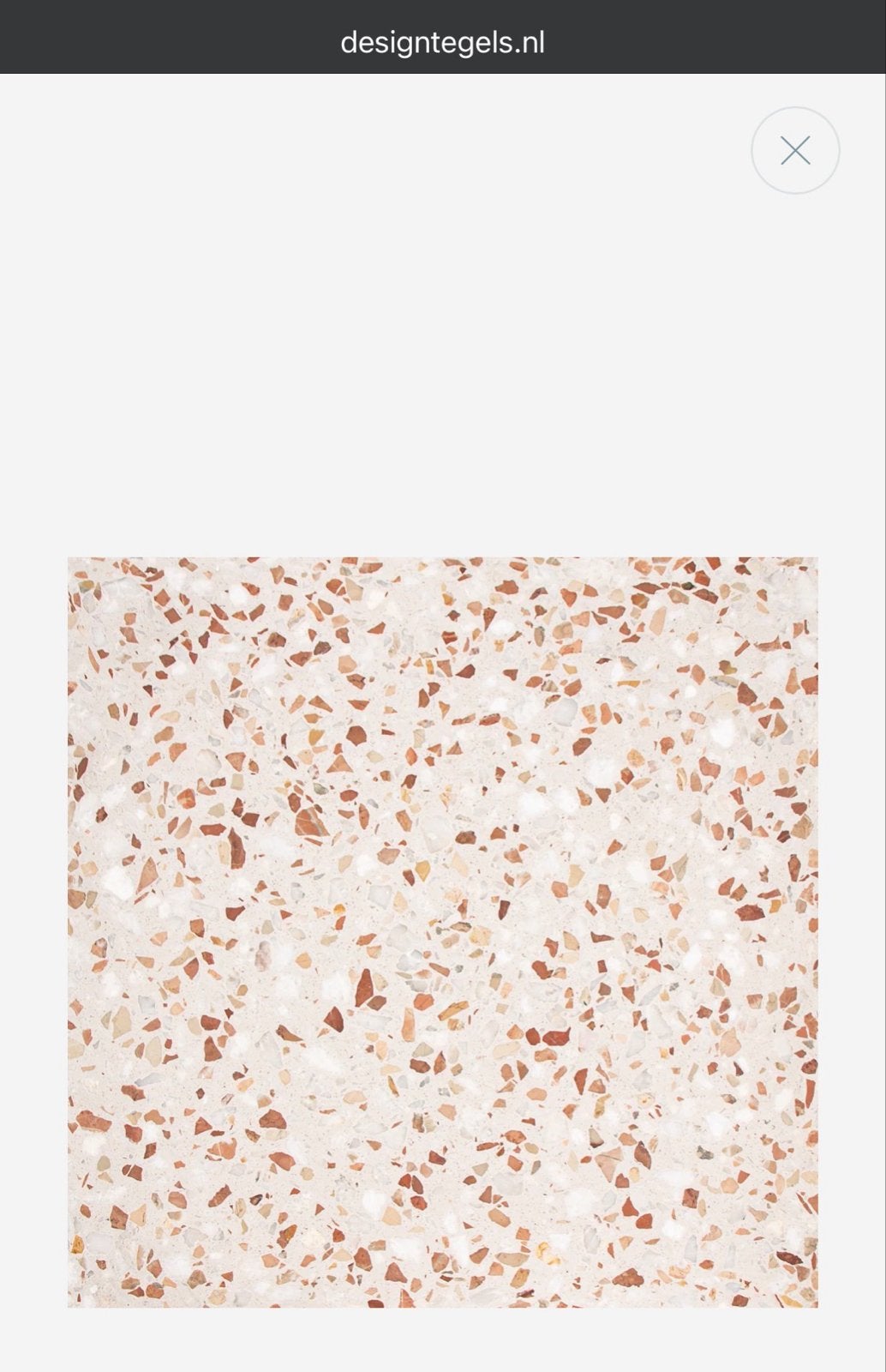 Terrazzo Bacio Tegels - Nieuw in doos, Doe-het-zelf en Verbouw, Tegels, Ophalen, Keramiek, Nieuw, 20 tot 40 cm