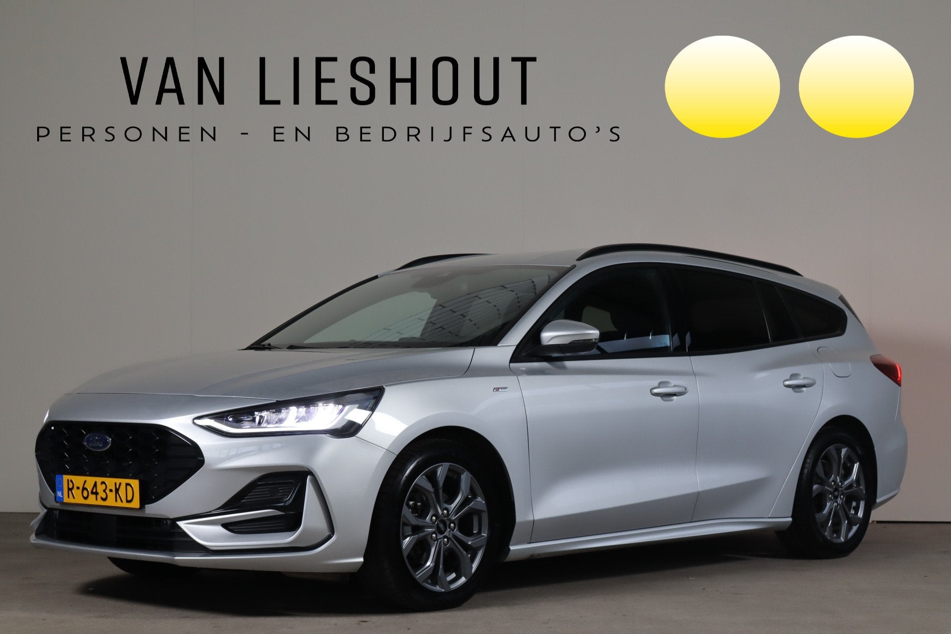 Ford FOCUS Wagon 1.0 EcoBoost Hybrid ST Line X NL-Auto! NIEU, Auto's, Gebruikt, Euro 6, Origineel Nederlands, Handgeschakeld