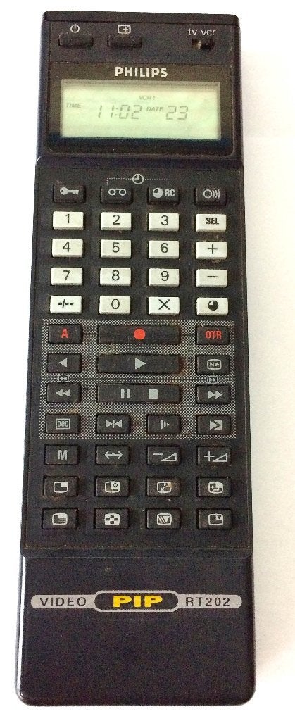 Philips RT202 Originele afstandsbediening, Audio, Tv en Foto, Ophalen, Gebruikt, Met display