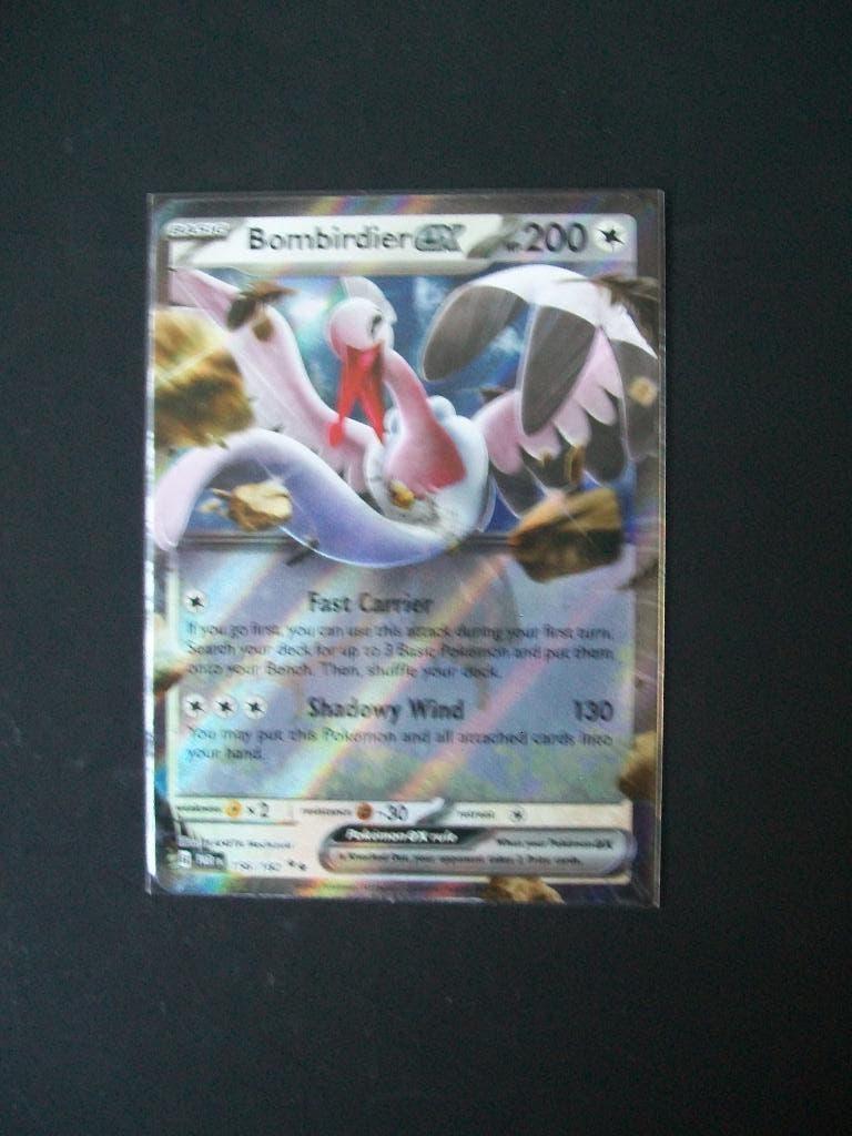 1133: Nieuwe Pokemon Kaart BOMBIRDIER EX HP 200 (156/182), Verzenden, Nieuw, Losse kaart, Foil