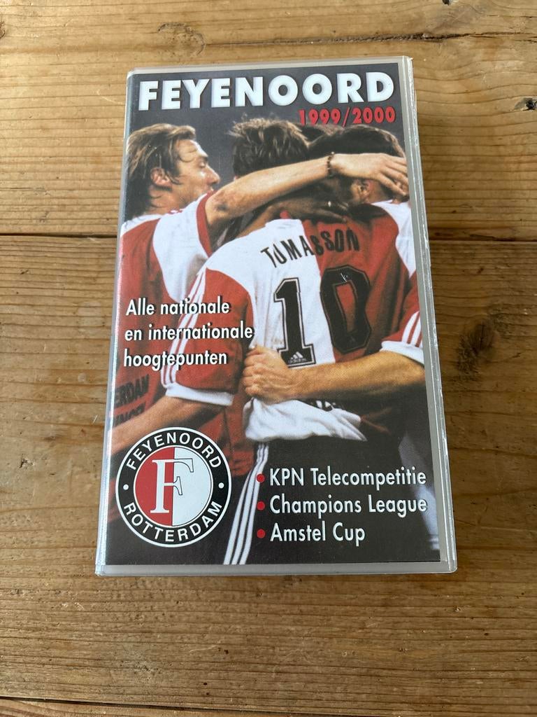 Feyenoord 1999/2000 videoband, Voetbal, Gebruikt, Alle leeftijden, Ophalen of Verzenden
