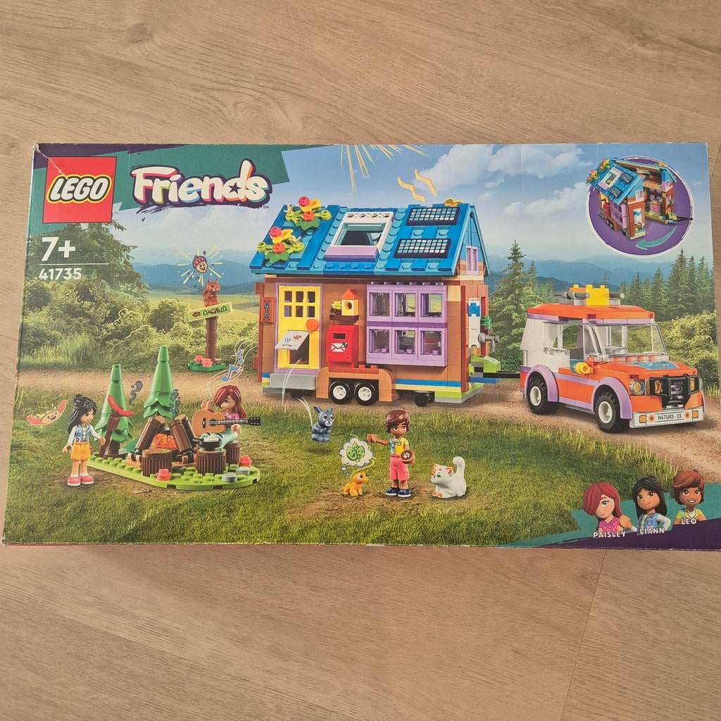 Lego Friends Mobiel Tiny House 41735 compleet, Inclusief minifiguren, Lego, Nieuw, Friends