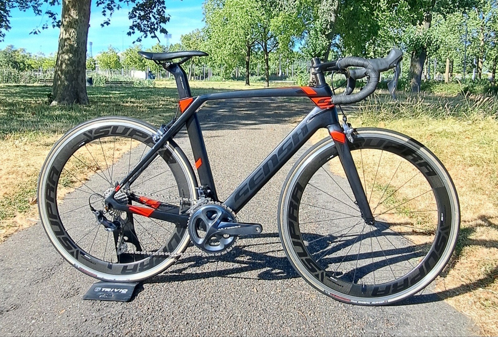 Sensa Giulia Evo  - Maat 52, 28 inch, Gebruikt, Carbon, 49 tot 53 cm