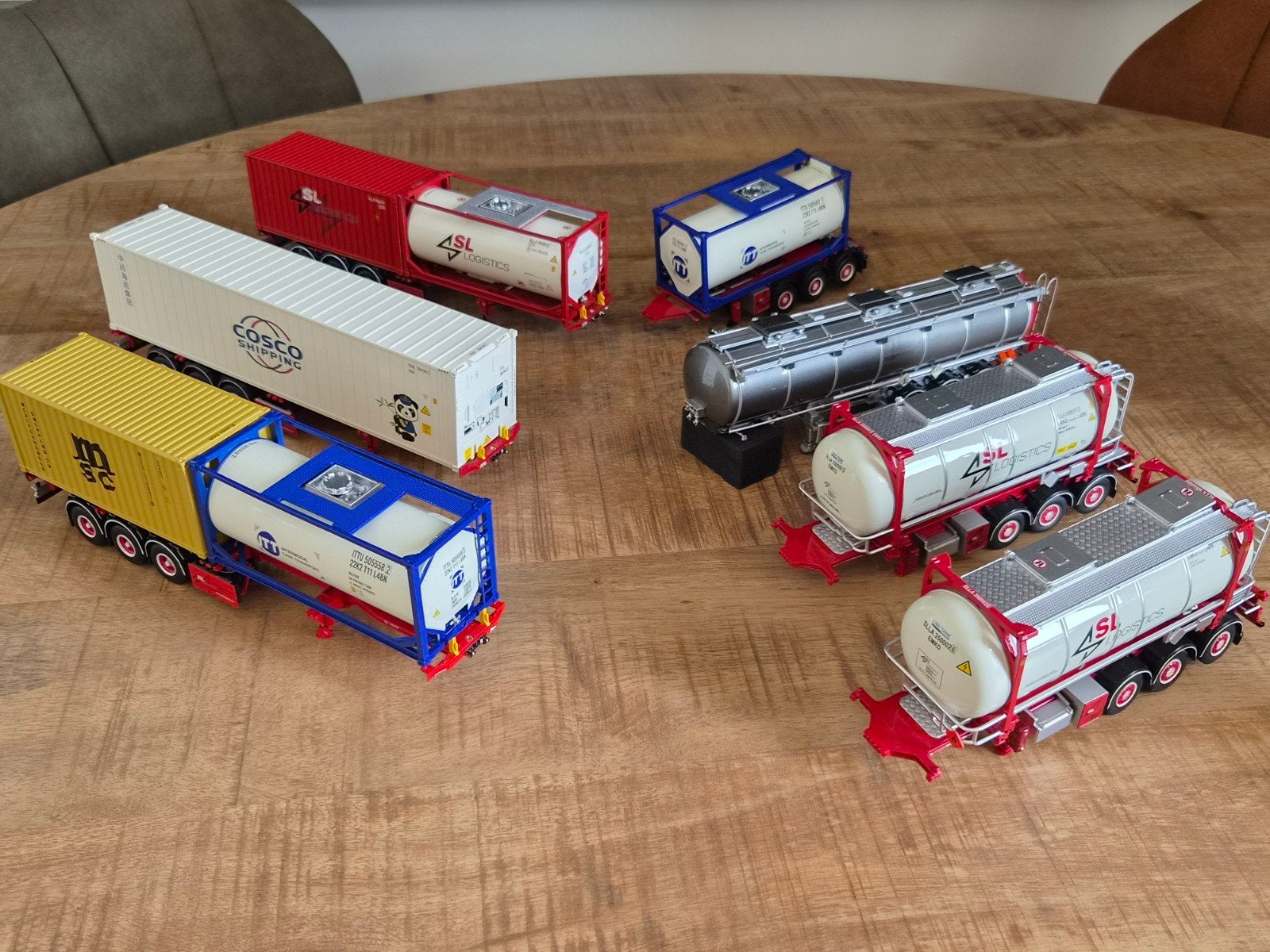 Tekno SL logistics Losse trailers, Ophalen of Verzenden, Zo goed als nieuw, Bus of Vrachtwagen, Tekno