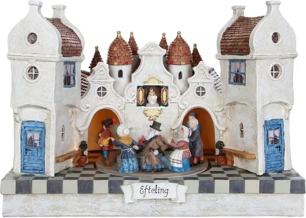 Efteling Zwaan Kleef Aan Miniatuur met Doos, Verzamelen, Efteling, Zo goed als nieuw, Beeldje of Poppetje, Ophalen of Verzenden