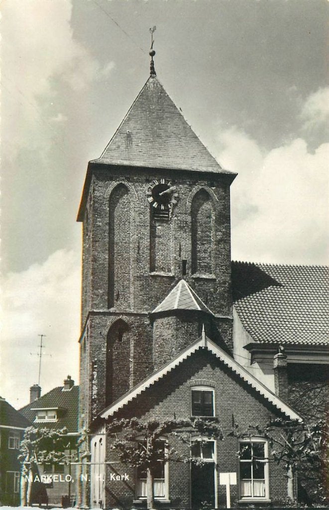 702-072-035 Markelo Ned Herv Kerk, Ophalen of Verzenden, Voor 1920, Overijssel