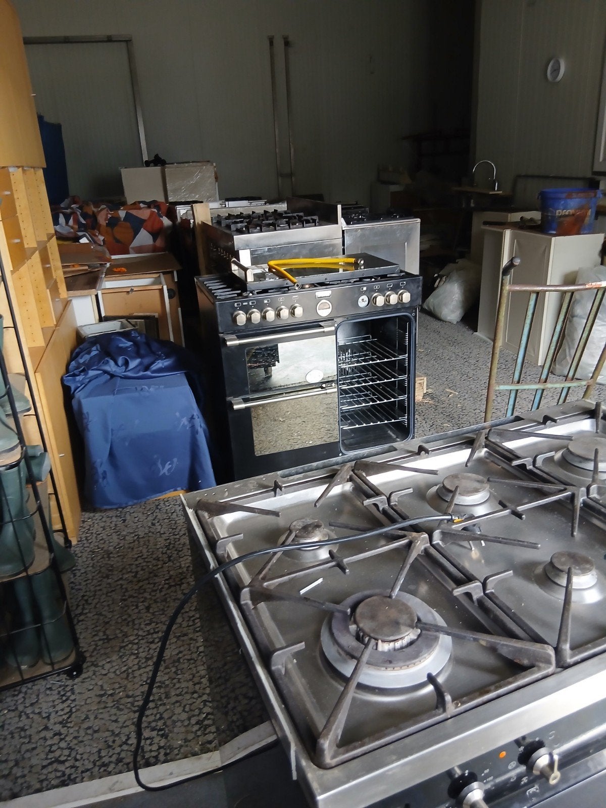 Diverse fornuizen: Smeg Viking, Bosch Beska Stoves Solitaire, Ophalen, Gebruikt, 60 cm of meer, Gas