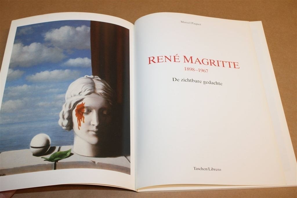 Magritte — De Zichtbare Gedachte, Taschen Kunstboek, Boeken, Kunst en Cultuur | Beeldend, Ophalen of Verzenden, Gelezen