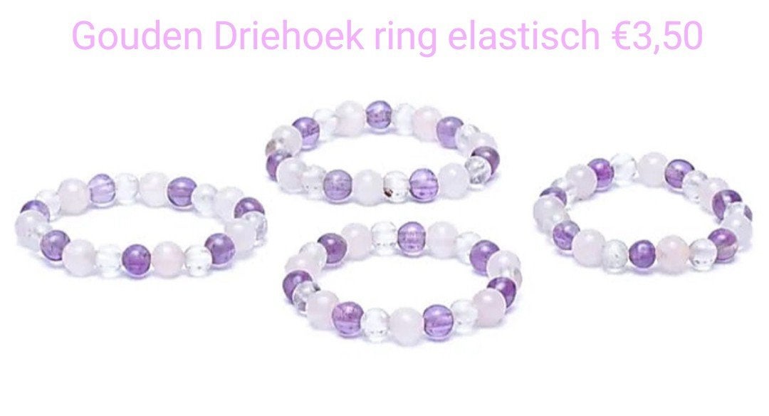 Gouden Driehoek elastische ring, Phoenix, Nieuw, Ophalen of Verzenden, De Vesting 14 Dalfsen