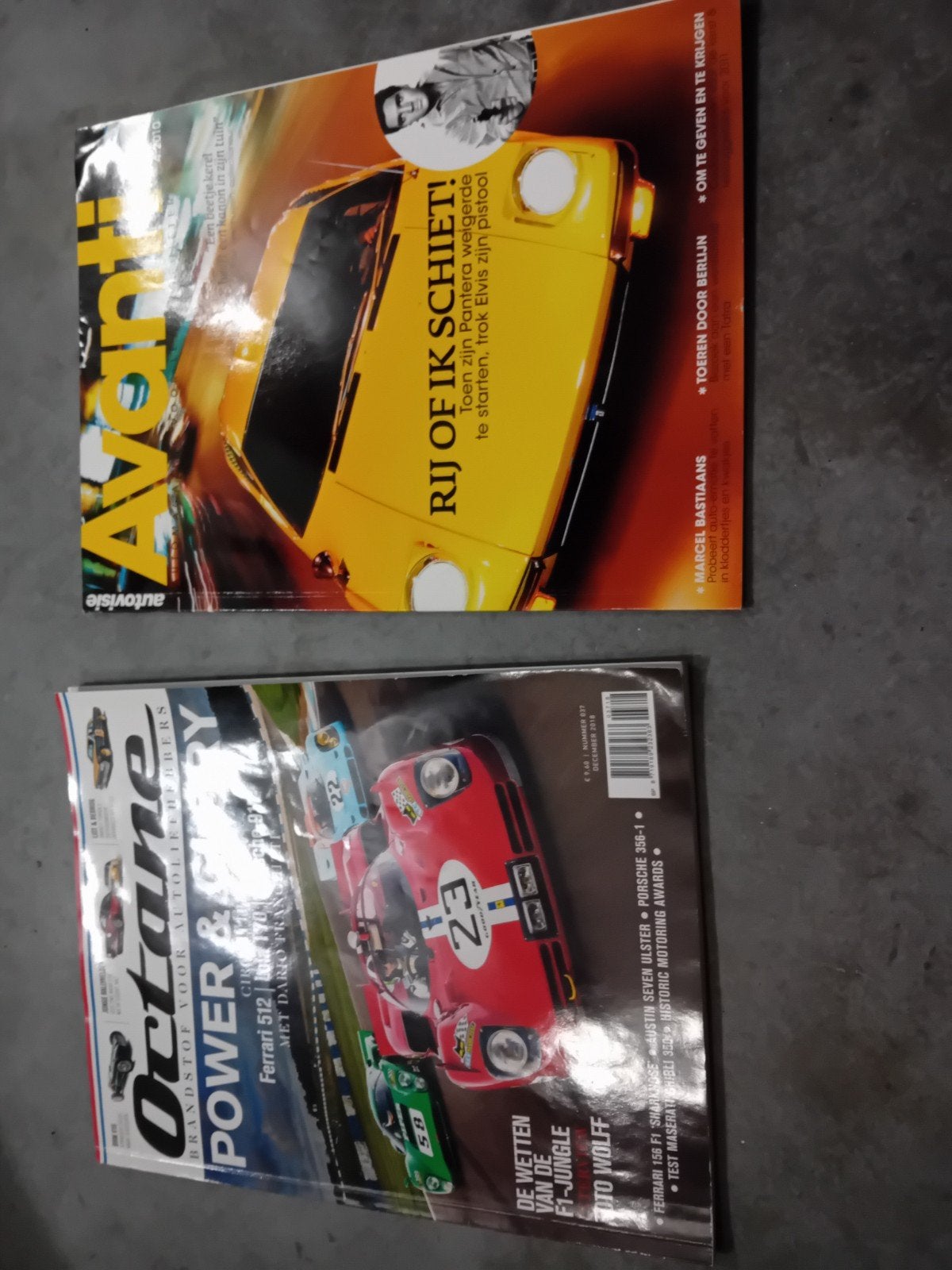 Octane en Avanti Autovisie Tijdschriften, Ophalen of Verzenden, Gelezen, Overige typen