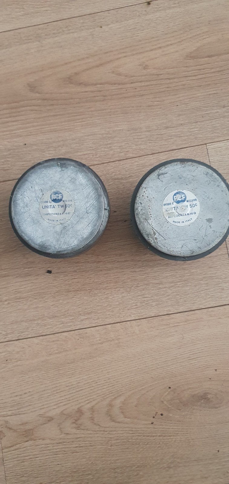 RCF Unita TW 50C Tweeters (2 stuks), Ophalen of Verzenden, Gebruikt, Overige typen, Overige merken
