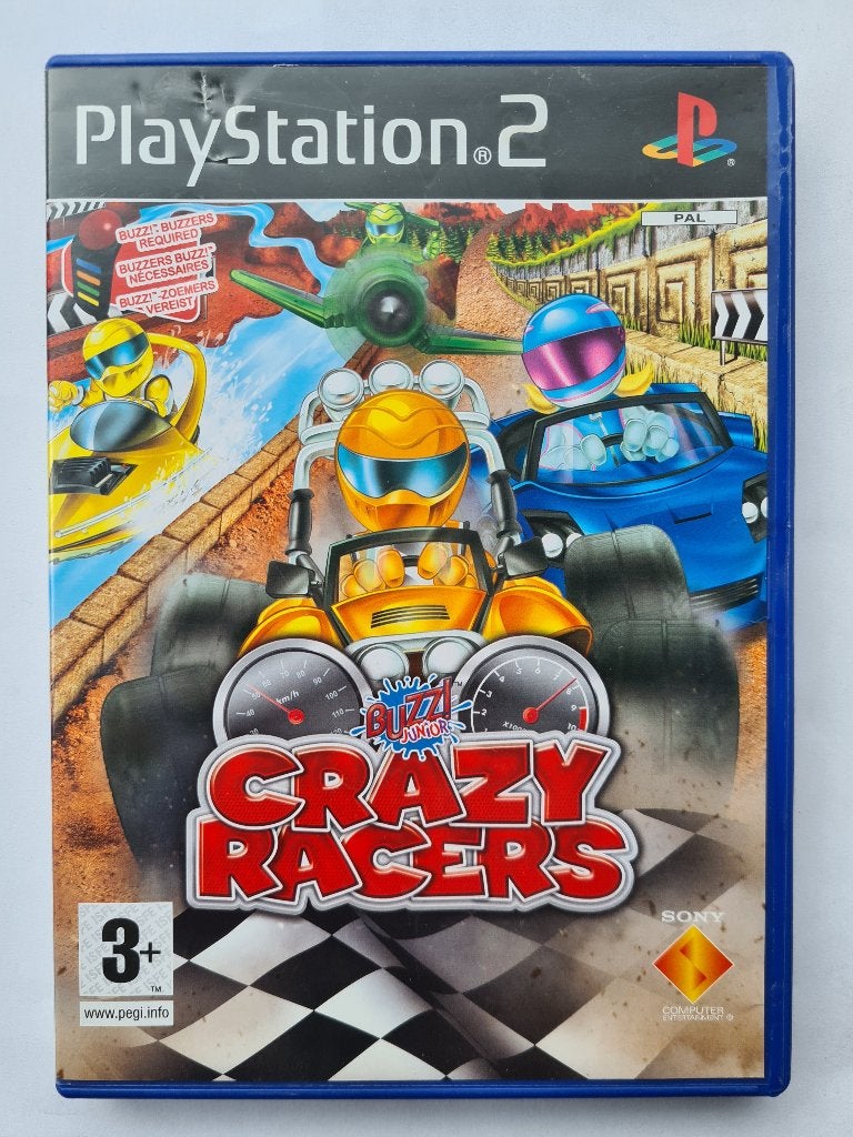 BUZZ junior CRAZY RACERS, Gebruikt, 1 speler, Racen en Vliegen, Ophalen of Verzenden