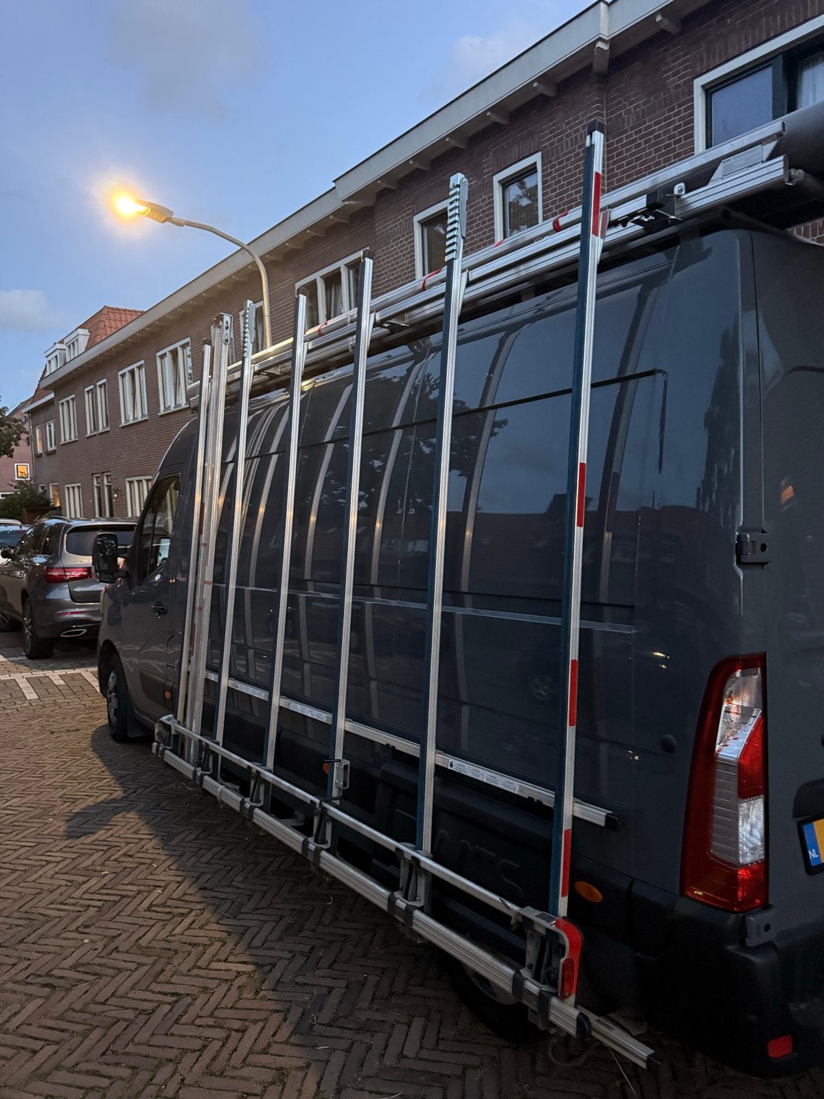 MTS Glasresteel en imperiaal voor bestelbus l3 h2, Ophalen, Gebruikt, Overige typen, Minder dan 2 meter