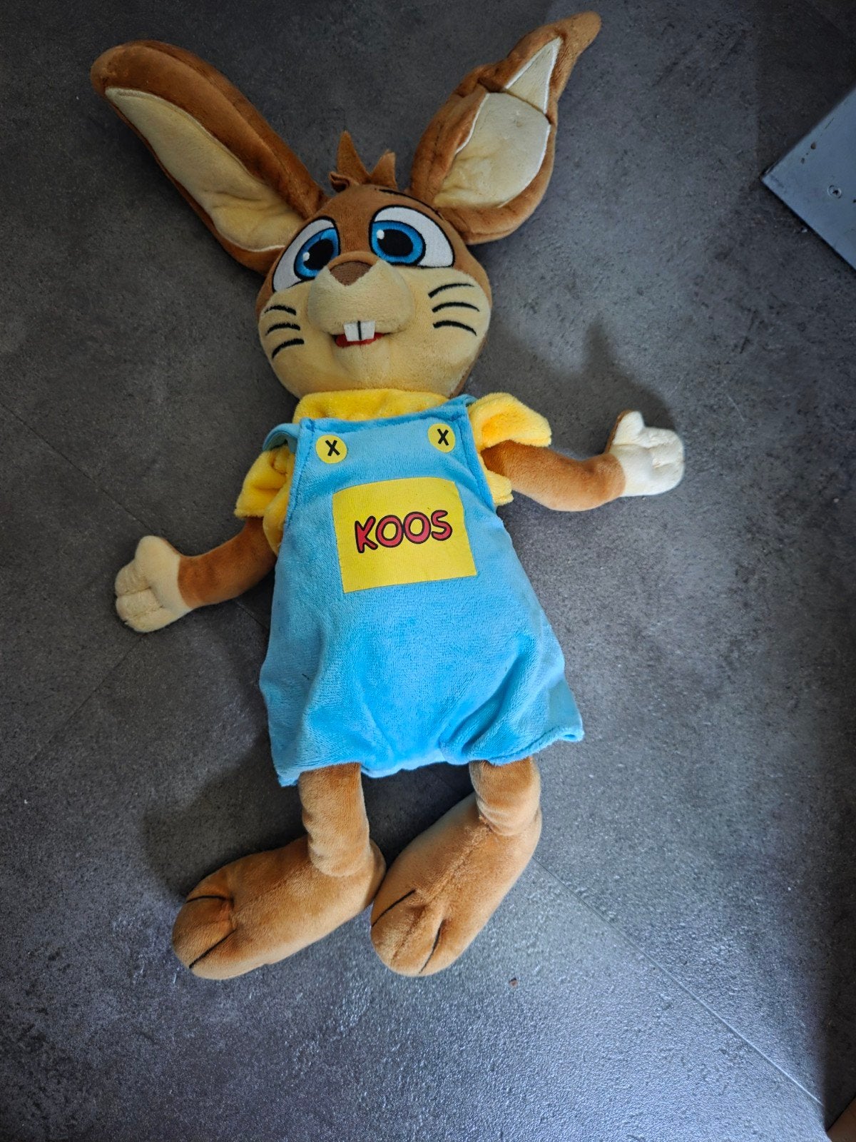 Koos Konijn Knuffel - Zo goed als nieuw, Ophalen, Overige merken, Overige karakters, Konijn