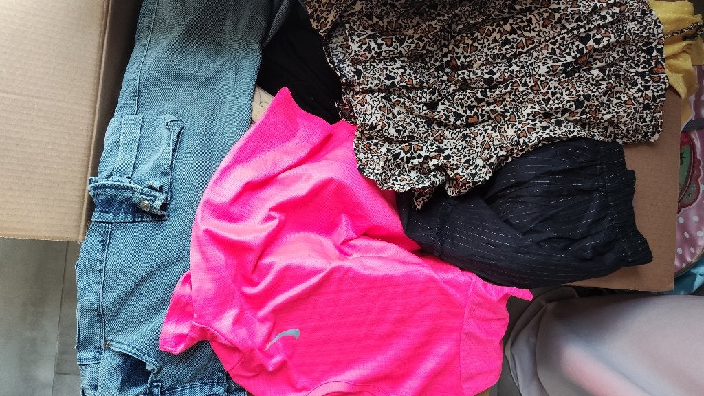 Kinder meisjes kleding maat 134/146, Ophalen, Gebruikt, Maat 134