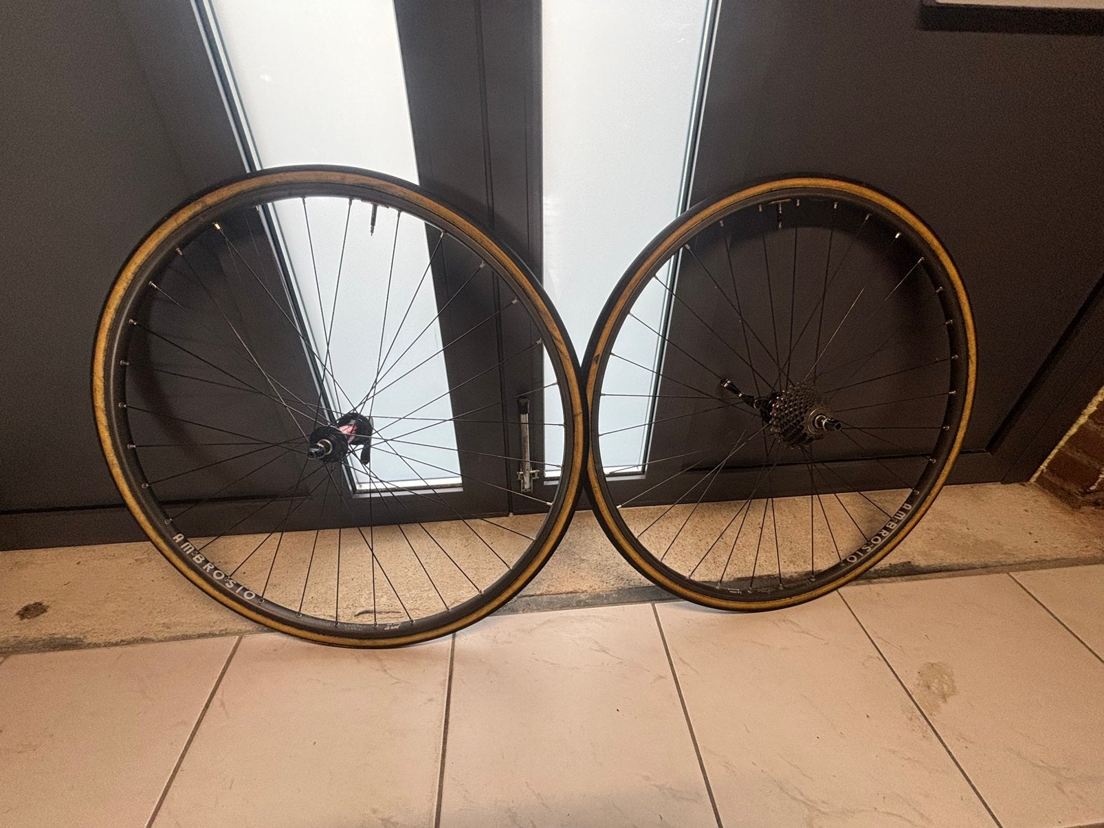 Ambrosio aluminium wielset, Ophalen, Zo goed als nieuw, Wiel, Aluminium