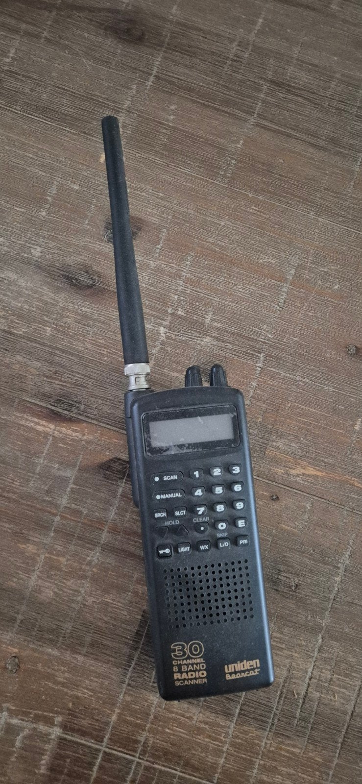 Uniden Bearcat 30-kanaals 8-bands Radio Scanner Walkietalkie, Telecommunicatie, Ophalen of Verzenden, Gebruikt, Minder dan 2 km