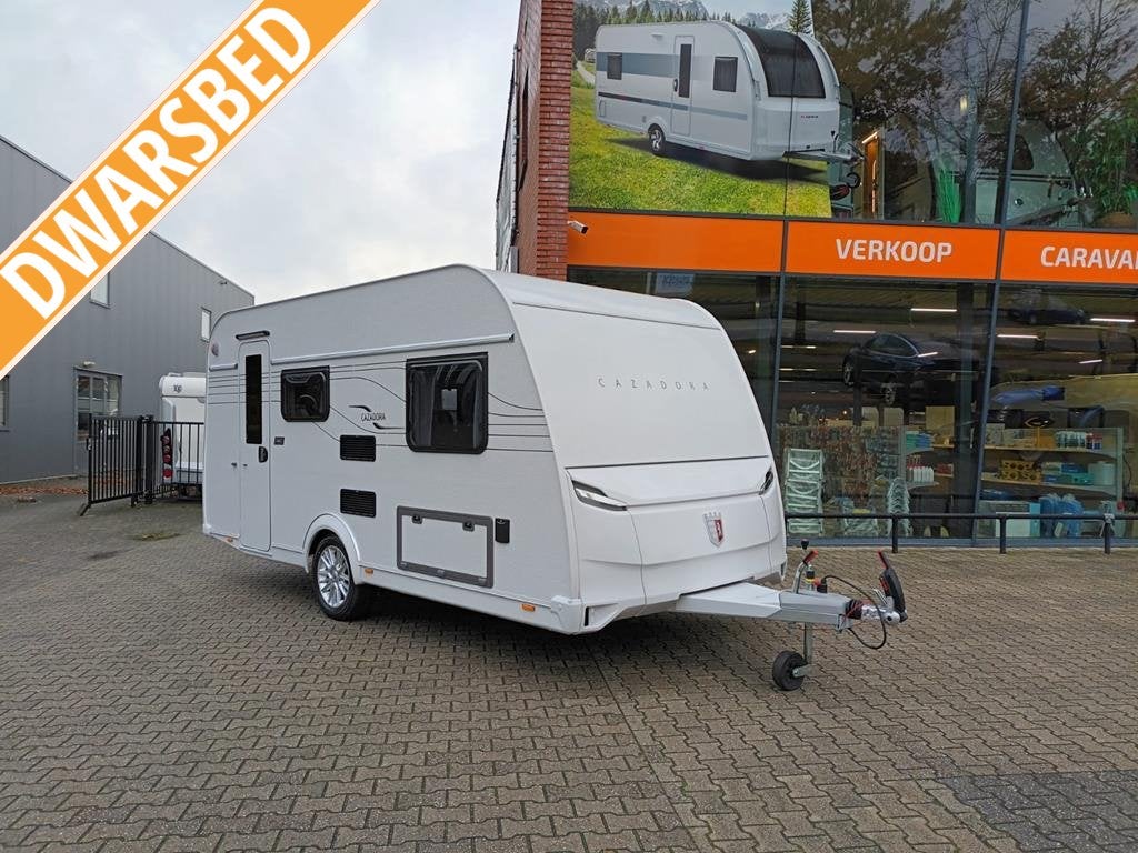 Tabbert Cazadora 420 QD, Caravans en Kamperen, Tabbert, Bedrijf, Treinzit, Schokbreker
