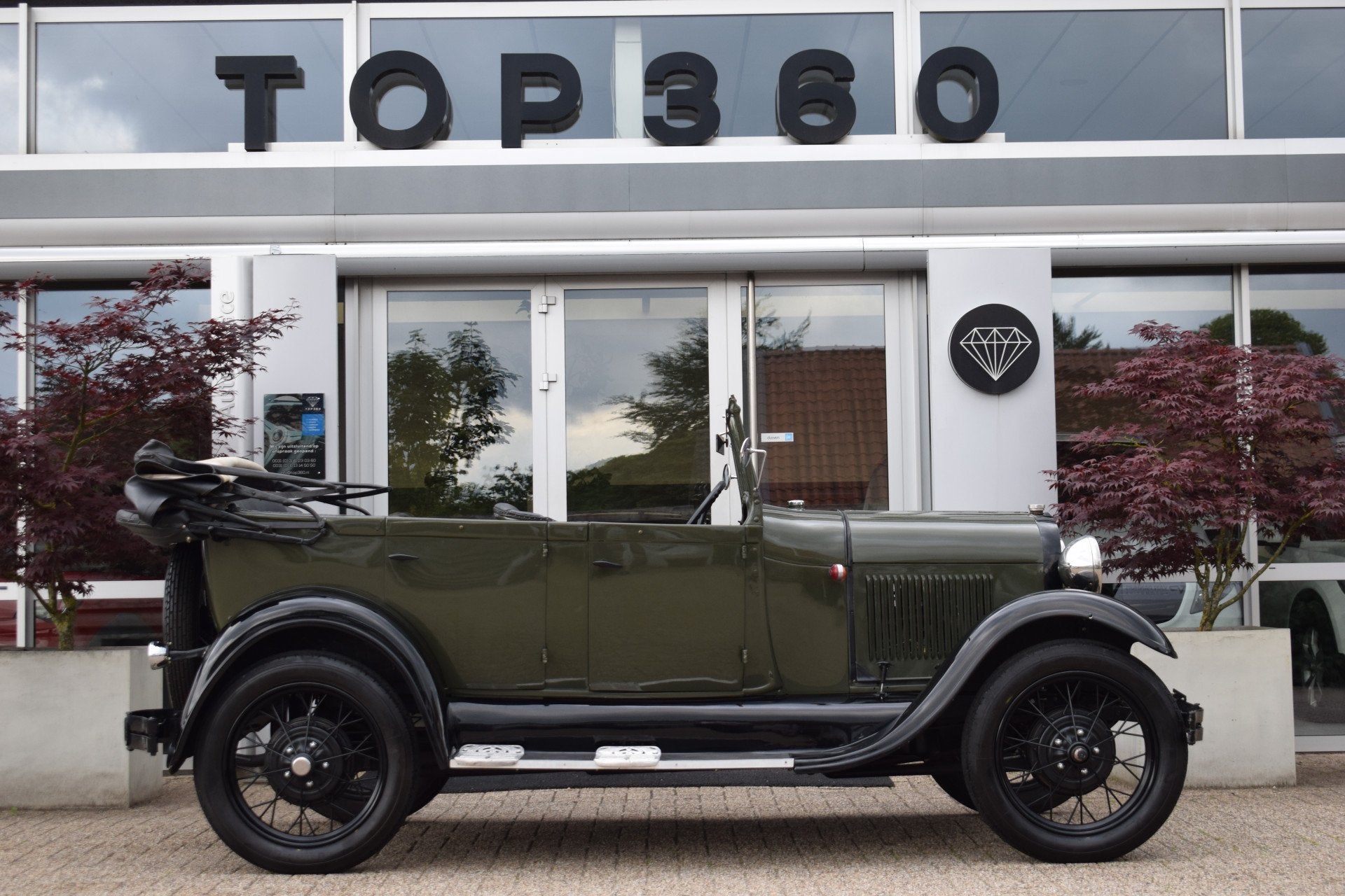 Ford Model A Pheaton 1929 A-Ford 4-deurs cabriolet!, foto 12