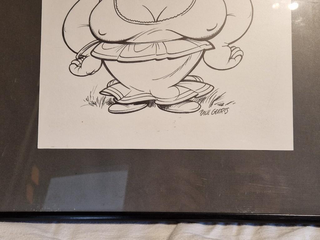 Paul Geerts pentekening, Ophalen, Zo goed als nieuw