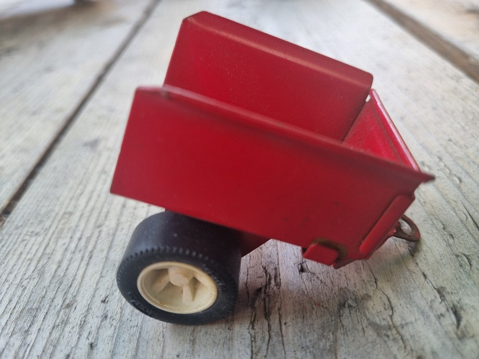 Vintage Tonka aanhanger rood, Ophalen, Gebruikt
