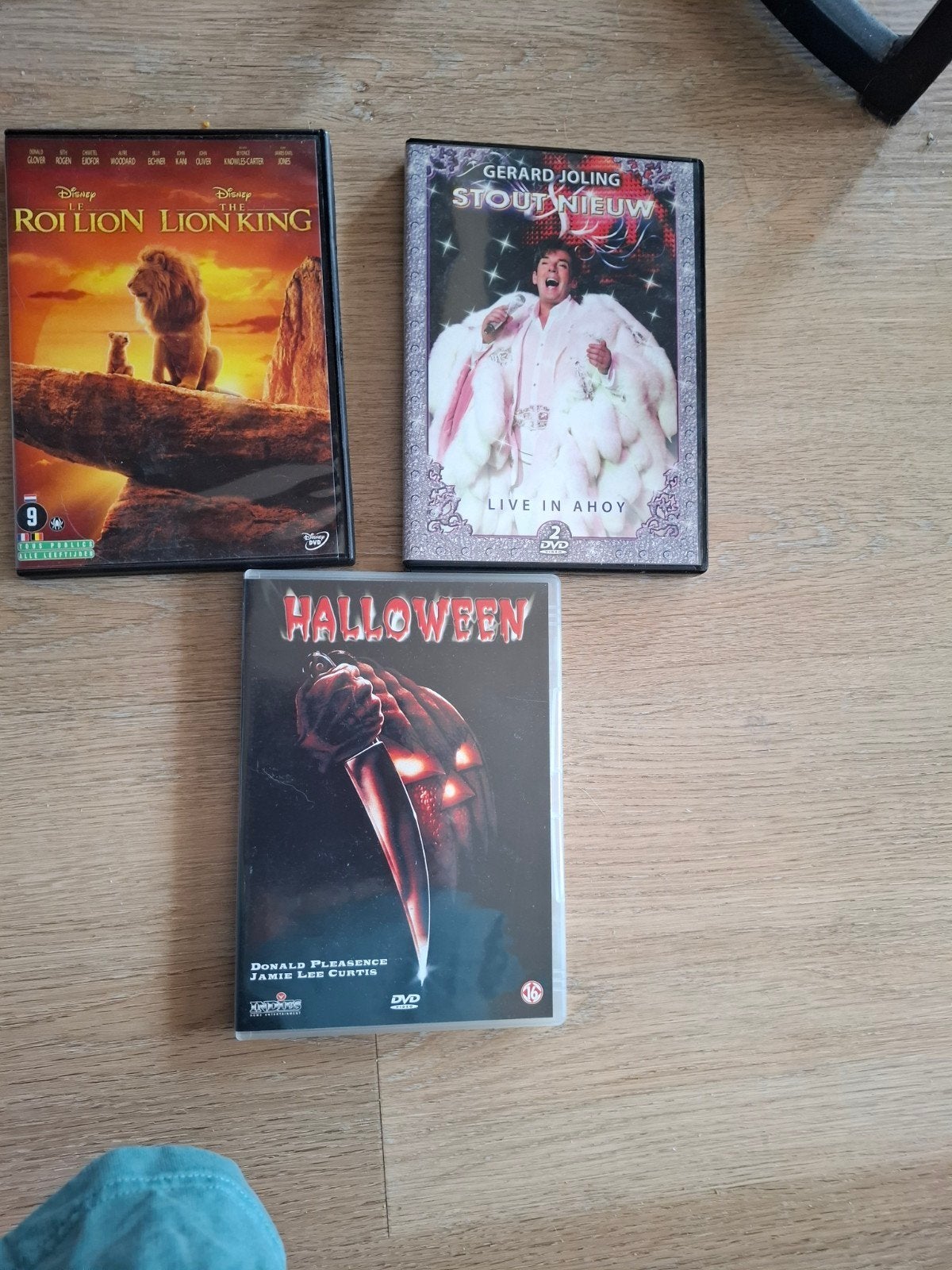 Diverse DVD's: The Lion King, Gerard Joling, Halloween, Vanaf 16 jaar, Ophalen of Verzenden, Gebruikt