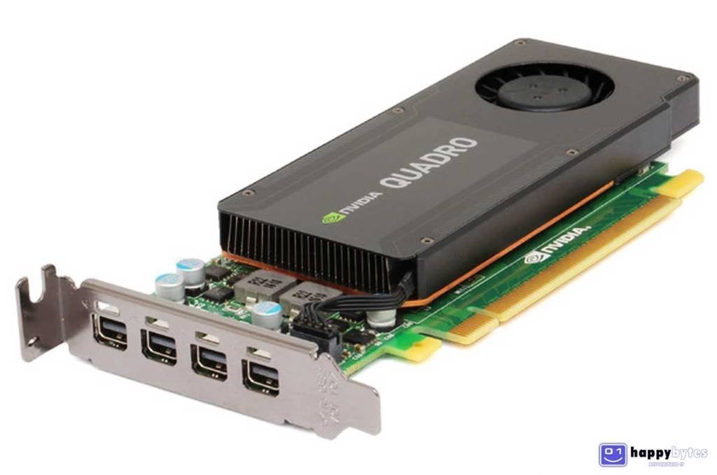 HP nVidia Quadro K1200, Low Profile, 4GB, 4K UHD, garantie., PCI-Express 2, Nvidia, DisplayPort, Refurbished