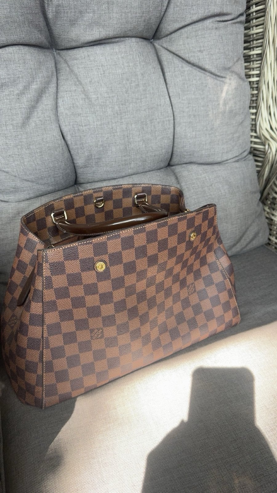Louis Vuitton tas, Sieraden, Tassen en Uiterlijk, Tassen | Damestassen, Ophalen of Verzenden, Gebruikt, Bruin, Handtas